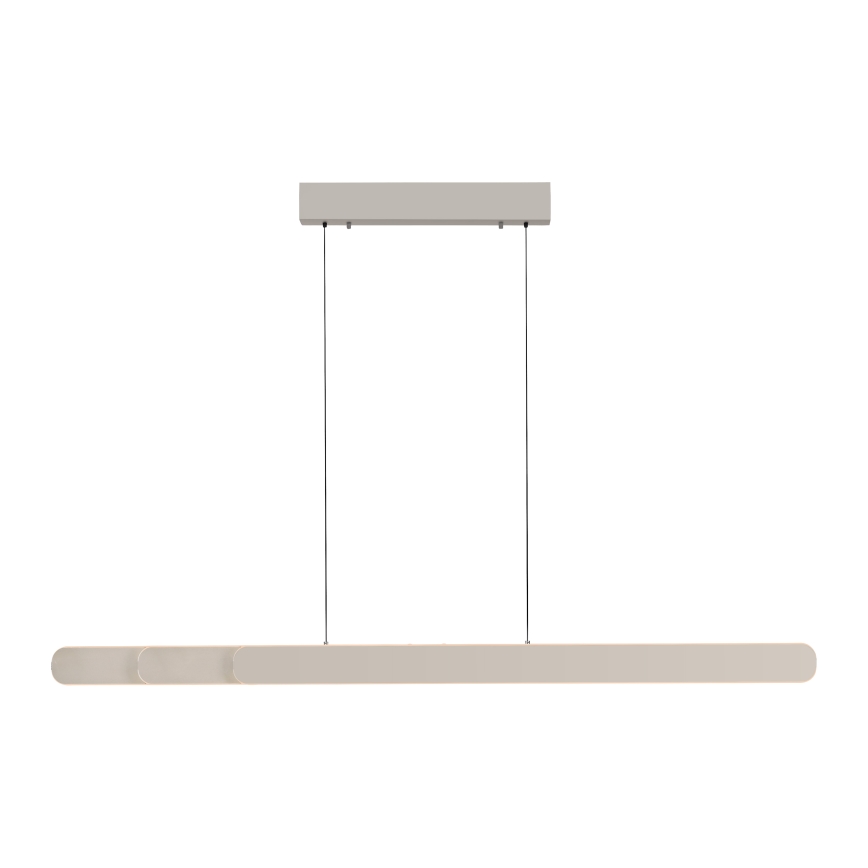 Schöner Wohnen 12577-39 - Dimeriuojamas LED pakabinamas šviestuvas ant laido ADRIANA ROUND 2xLED/24W/230V 2700/3000/3500/4000/5000K 160 cm pilka