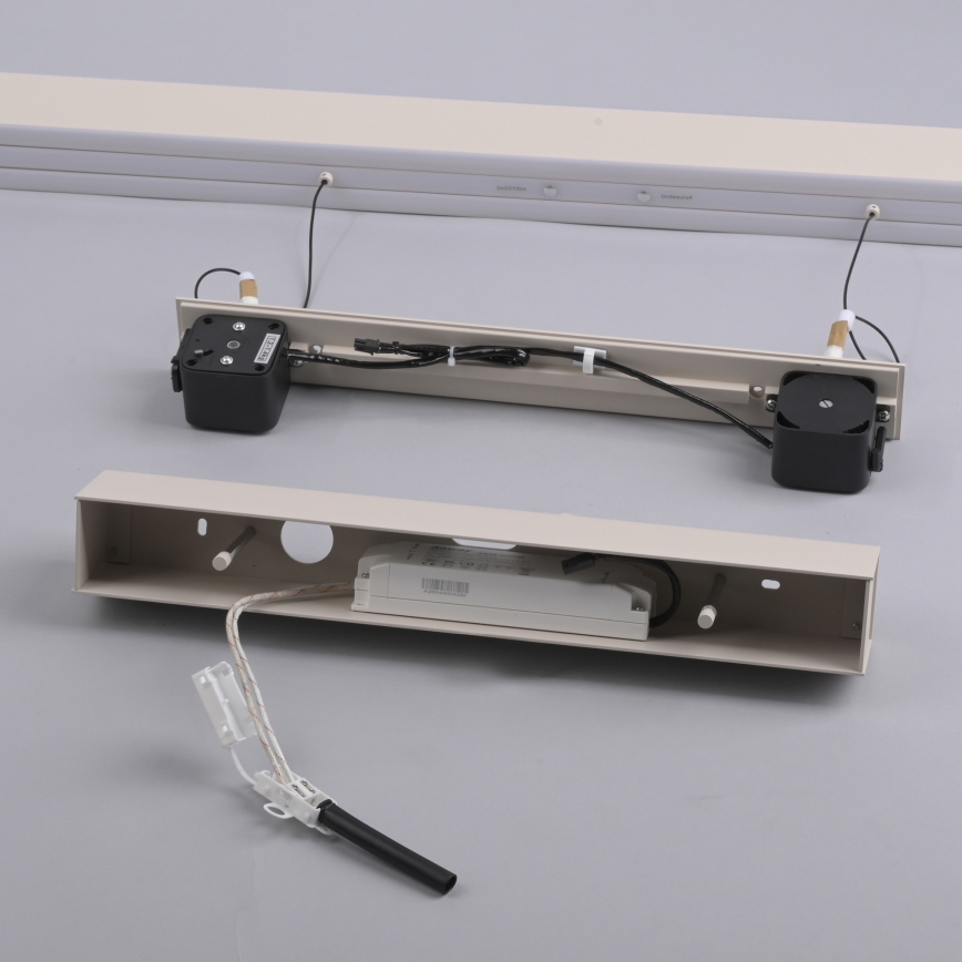 Schöner Wohnen 12577-39 - Dimeriuojamas LED pakabinamas šviestuvas ant laido ADRIANA ROUND 2xLED/24W/230V 2700/3000/3500/4000/5000K 160 cm pilka