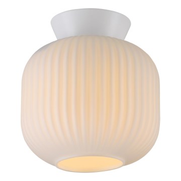 Schöner Wohnen 13574-16 - Lubinis šviestuvas NAMI 1xE27/25W/230V, skersmuo 20 cm, baltas