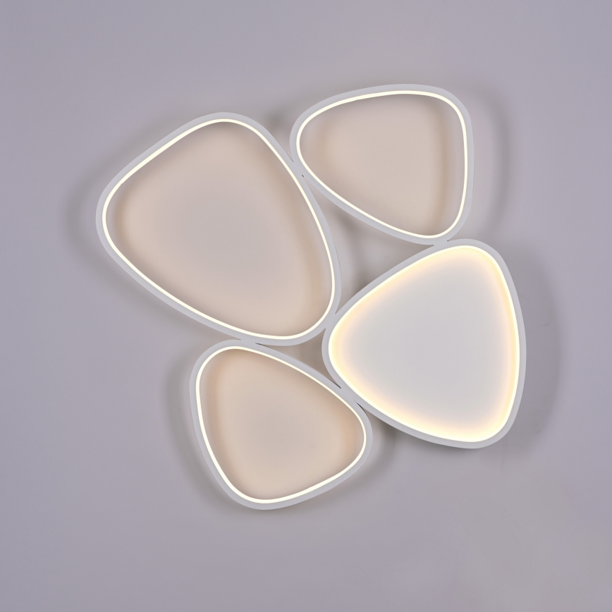 Schöner Wohnen 14038-16 - Reguliuojamas LED lubinis šviestuvas PEBBLES LED/35,5W/230V balta