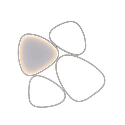 Schöner Wohnen 14038-16 - Reguliuojamas LED lubinis šviestuvas PEBBLES LED/35,5W/230V balta