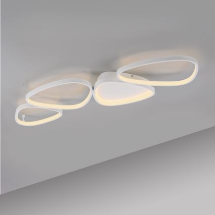 Schöner Wohnen 14039-16 - Dimeriuojamas lubinis LED šviestuvas PEBBLES LED/35,5W/230V balta