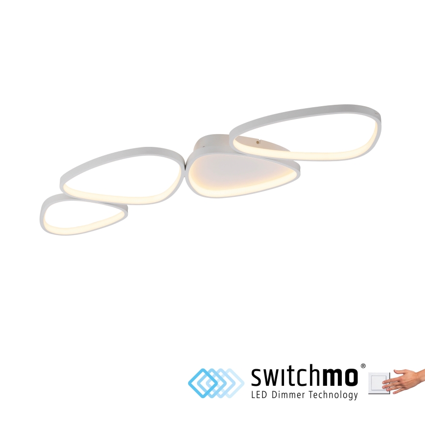 Schöner Wohnen 14039-16 - Dimeriuojamas lubinis LED šviestuvas PEBBLES LED/35,5W/230V balta