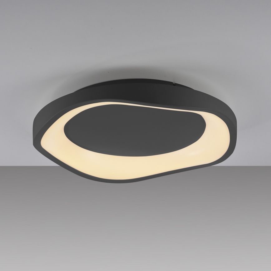 Schöner Wohnen 14233-18 - dimeriuojamas LED lubinis šviestuvas MONTA LED/21W/230V, Ø 40 cm, juodas