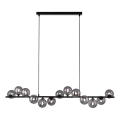 Schöner Wohnen 14504-18 - LED pakabinamas šviestuvas ant laido DUBAI 13xG9/3W/230V 118 m juoda/dūminė