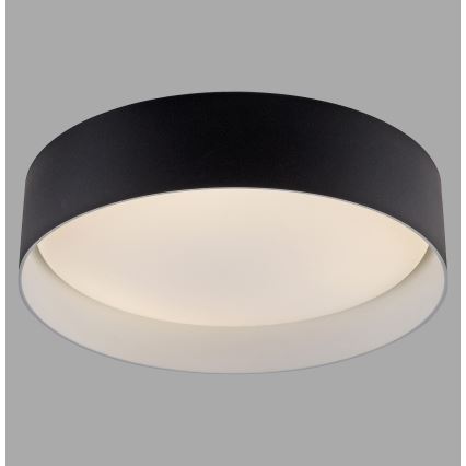 Schöner Wohnen 14593-18 - TAVOLI LED dimeriu reguliuojamas lubų šviestuvas LED/10W/230V 2700-6500K skers. 28,5 cm juodas + nuotolinis valdymas