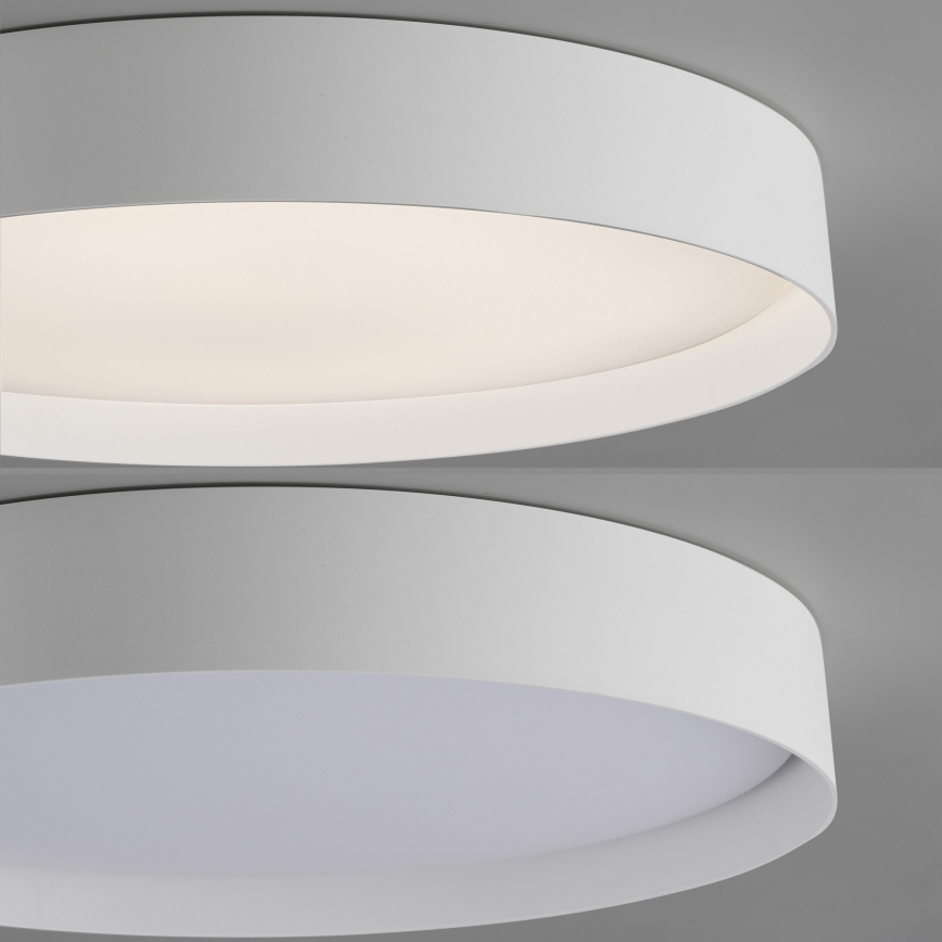 Schöner Wohnen 14595-16 - dimeriuojamas LED lubinis šviestuvas TAVOLI LED/34W/230V 2700-6500K skersmuo 49 cm balta + nuotolinis valdymas