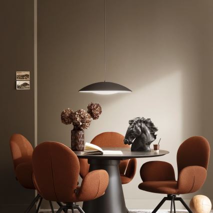 Schöner Wohnen 14606-18 - LENTE LED dimeriuojama pakabinama liustra su laidu LED/17W/230V Ø 40 cm juoda