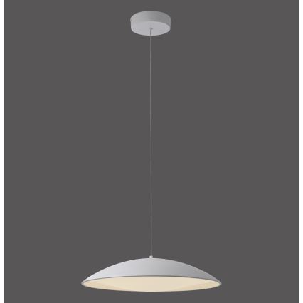 Schöner Wohnen 14607-16 - reguliuojamas LED pakabinamas šviestuvas ant laido LENTE LED/23W/230V, skersmuo 50 cm, baltas
