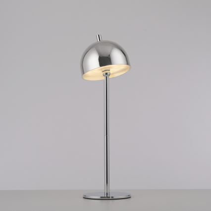 Schöner Wohnen 19244-17 - LED su reguliuojamu ryškumu jutiklinė įkraunama lauko stalo lempa BELLIS LED/2,5W/5V 2600 mAh IP54 blizgus chromas