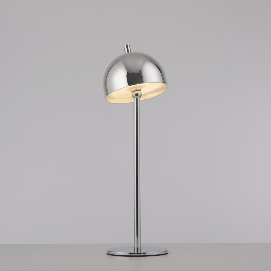 Schöner Wohnen 19244-17 - LED su reguliuojamu ryškumu jutiklinė įkraunama lauko stalo lempa BELLIS LED/2,5W/5V 2600 mAh IP54 blizgus chromas