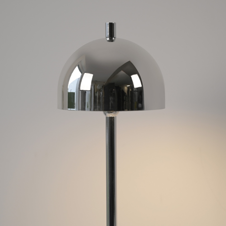 Schöner Wohnen 19244-17 - LED su reguliuojamu ryškumu jutiklinė įkraunama lauko stalo lempa BELLIS LED/2,5W/5V 2600 mAh IP54 blizgus chromas