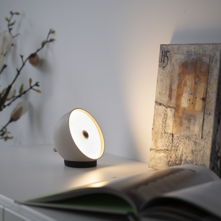 Schöner Wohnen 19244-39 - Dimeriuojamas jutiklinis įkraunamas lauko stalinis šviestuvas BELLIS LED/2,5W/5V 2600 mAh IP54 pilkas