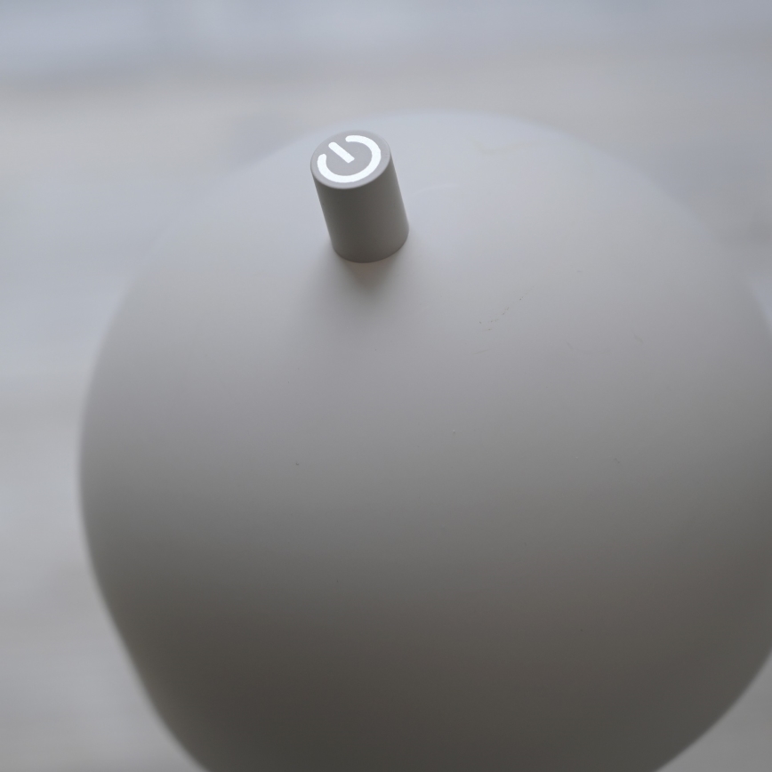 Schöner Wohnen 19244-39 - Dimeriuojamas jutiklinis įkraunamas lauko stalinis šviestuvas BELLIS LED/2,5W/5V 2600 mAh IP54 pilkas