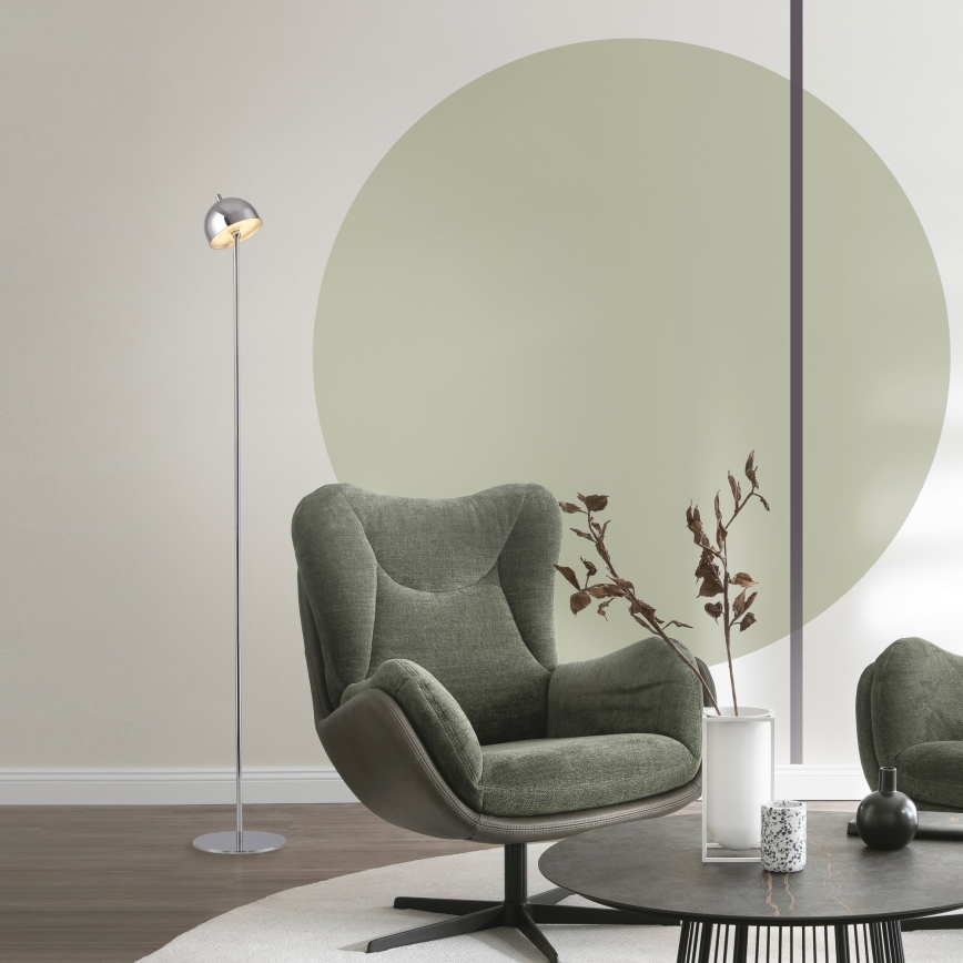 Schöner Wohnen 19245-17 - Jutiklinė, šviesumą reguliuojanti įkraunama lauko pastatoma lempa BELLIS LED/2,5W/5V 2600 mAh IP54 blizgus chromas