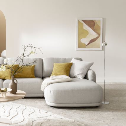 Schöner Wohnen 19245-17 - Jutiklinė, šviesumą reguliuojanti įkraunama lauko pastatoma lempa BELLIS LED/2,5W/5V 2600 mAh IP54 blizgus chromas