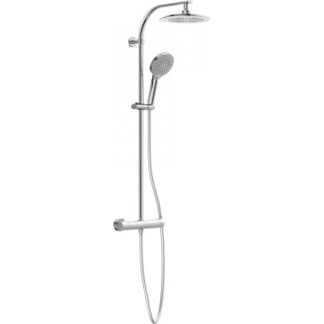 Schütte 60046 - Dušo komplektas su termostatiniu maišytuvu MADURA FRESH, blizgus chromas