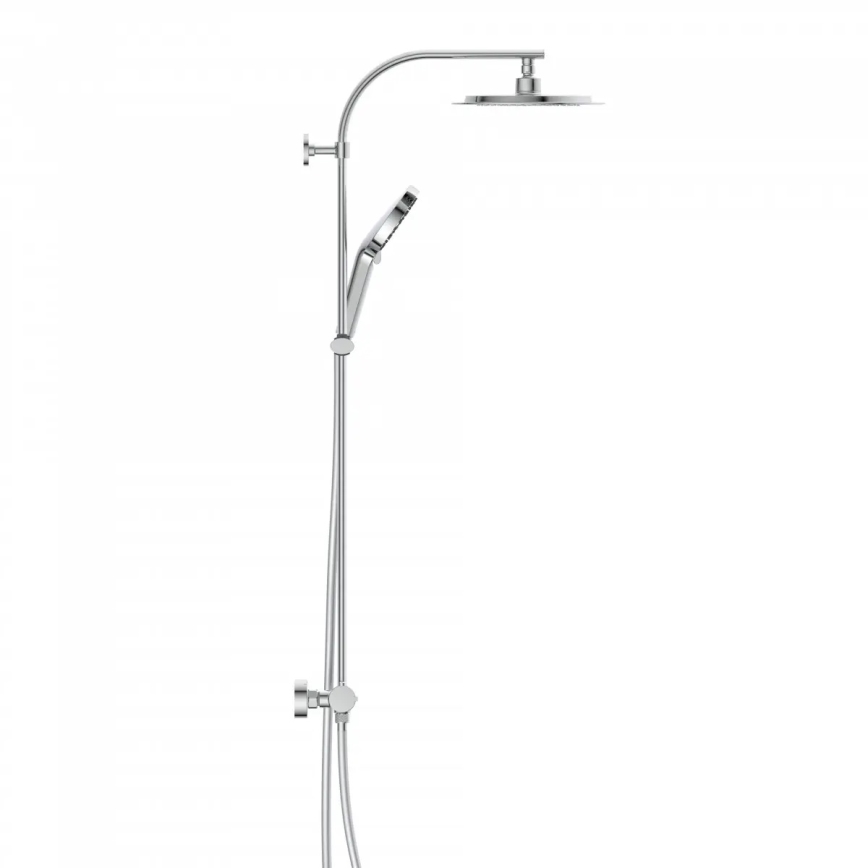 Schütte 60046 - Dušo komplektas su termostatiniu maišytuvu MADURA FRESH, blizgus chromas