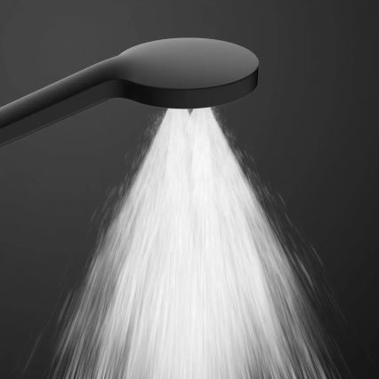 Schütte 60076 - MADURA FRESH juodas dušo komplektas su termostatiniu maišytuvu