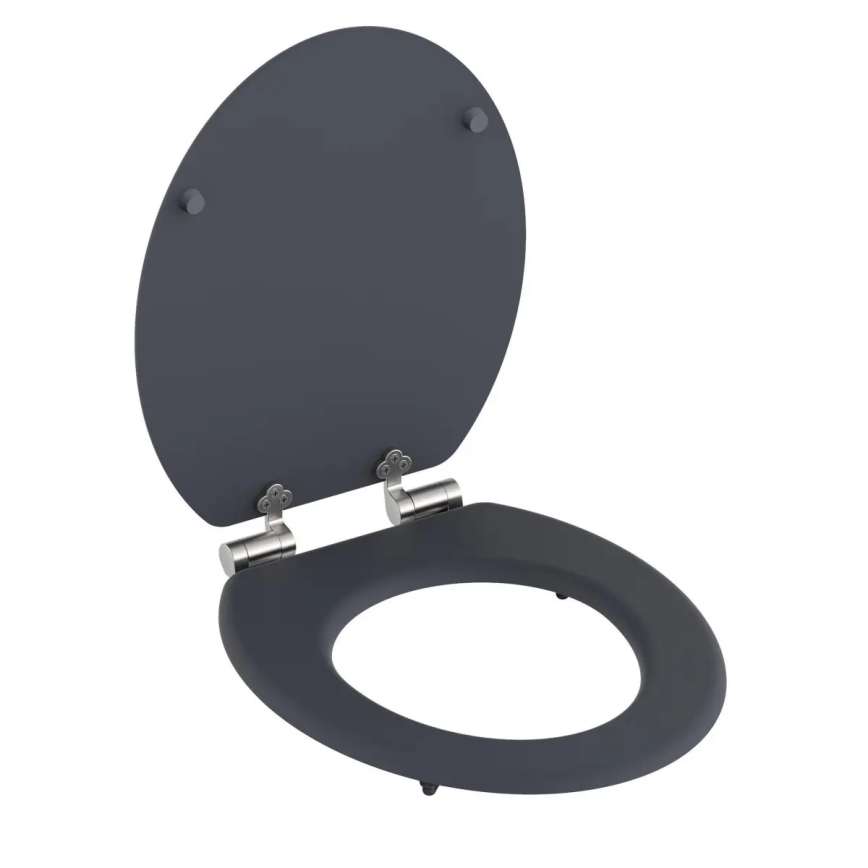 Schütte 80104 - tualeto sėdynė SPIRIT ANTHRAZIT, SoftClose, MDF