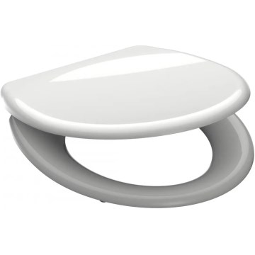 Schütte 82300-A - baltas duroplastinis WC dangtis su SoftClose
