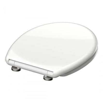 Schütte 82300-A - baltas duroplastinis WC dangtis su SoftClose