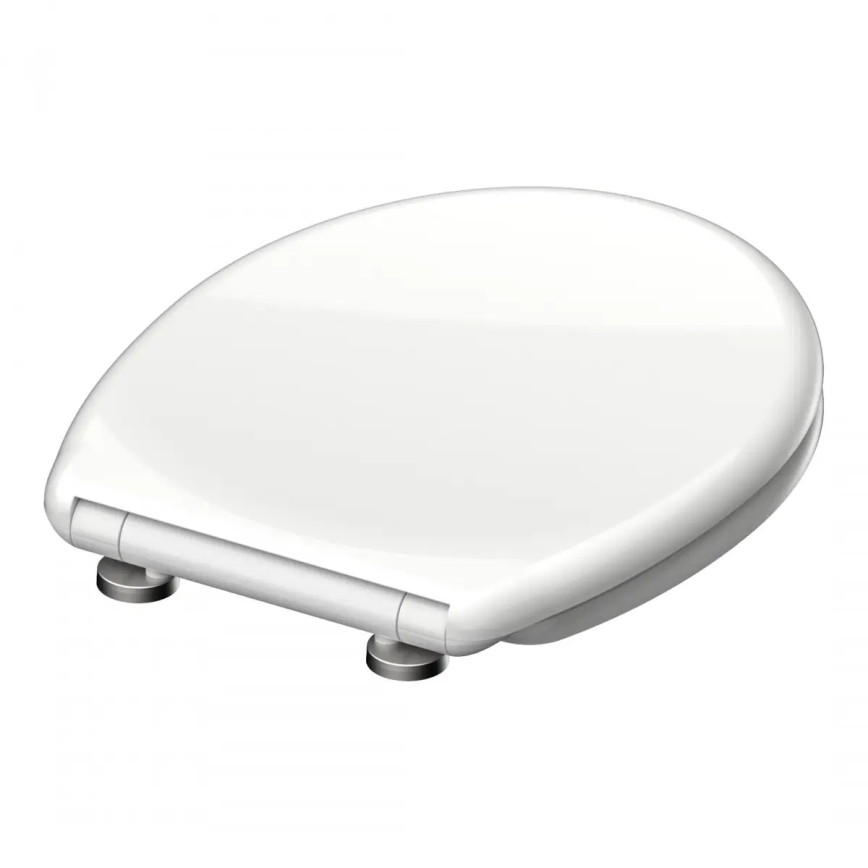 Schütte 82300-A - baltas duroplastinis WC dangtis su SoftClose