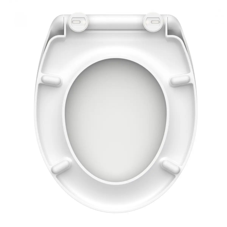 Schütte 82300-A - baltas duroplastinis WC dangtis su SoftClose