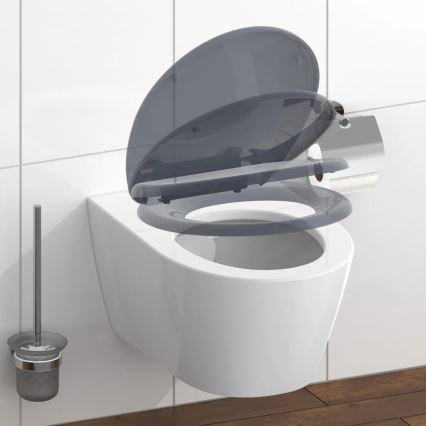 Schütte 82304-A - Tualeto sėdynė ANTRACITAS SoftClose, duroplastas