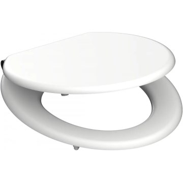 Schütte 84100-A - balta tualeto sėdynė SoftClose, MDF plokštė