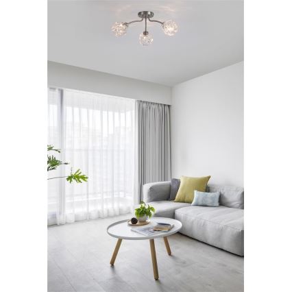 Searchlight - Prigludęs lubinis šviestuvas ASTRAL 3xG9/33W/230V matinis chromas