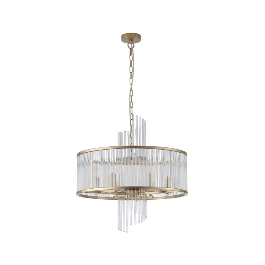 Searchlight - Liustra ant grandinės LARA 6xE14/60W/230V