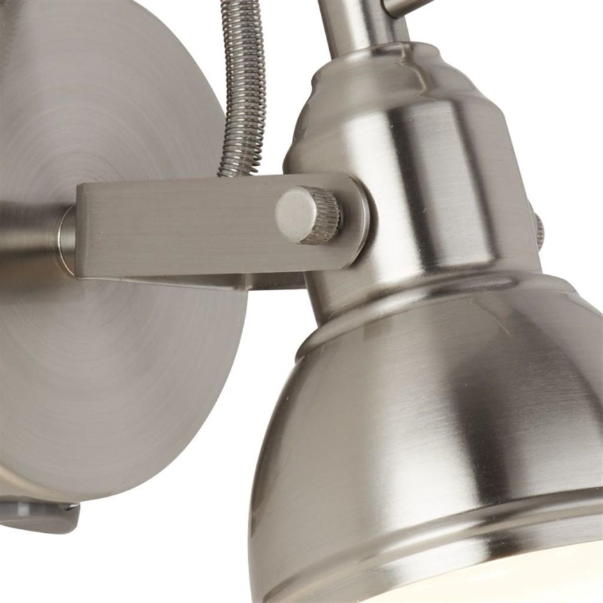Searchlight - Sieninis akcentinis šviestuvas FOCUS 1xGU10/50W/230V matinis chromas