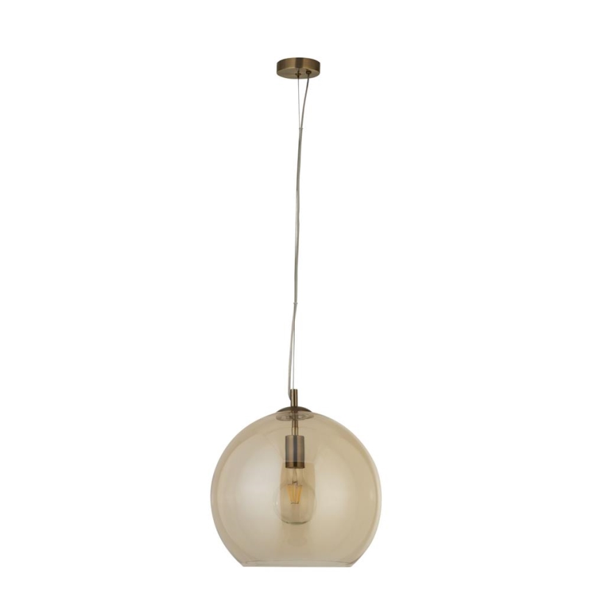 Searchlight - Pakabinamas sietynas BALLS 1xE27/60W/230V žalvaris