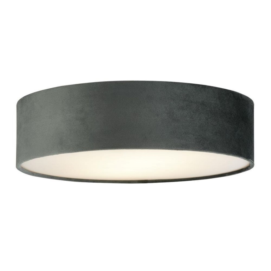 Searchlight - Lubinis šviestuvas DRUM PLEAT 2xE27/15W/230V pilka