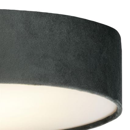 Searchlight - Lubinis šviestuvas DRUM PLEAT 2xE27/15W/230V pilka