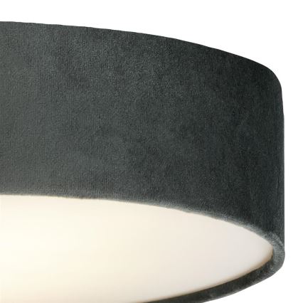 Searchlight - Lubinis šviestuvas DRUM 3xE27/60W/230V pilkas