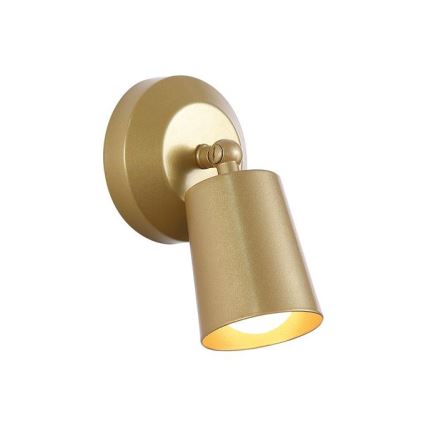 Searchlight - LED reguliuojamas įkraunamas sieninis šviestuvas CONE LED/1,5W/5V auksinis