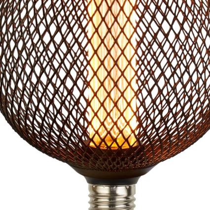 Searchlight - reguliuojama dekoratyvinė LED lemputė WIRE MESH E27/4,5W/230V 2700K