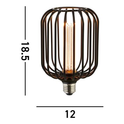 Searchlight - LED reguliuojamo ryškumo dekoratyvinė lemputė GLOBE E27/4,5W/230V 2700K