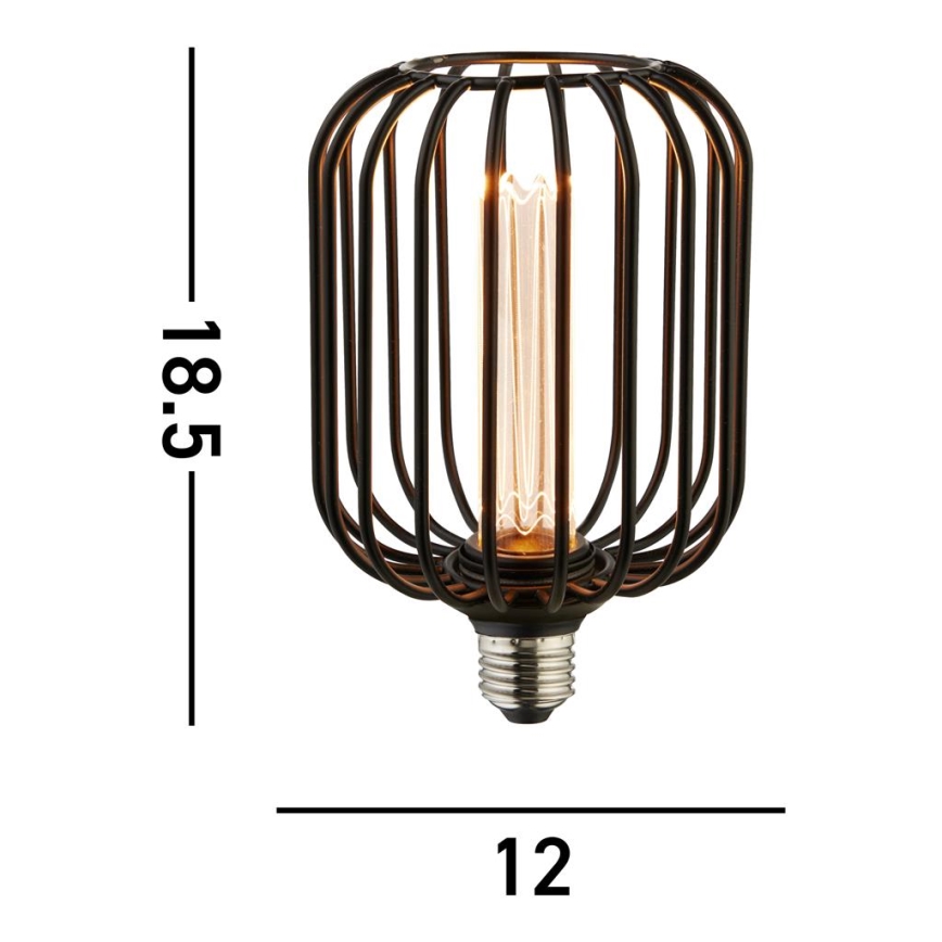 Searchlight - LED reguliuojamo ryškumo dekoratyvinė lemputė GLOBE E27/4,5W/230V 2700K