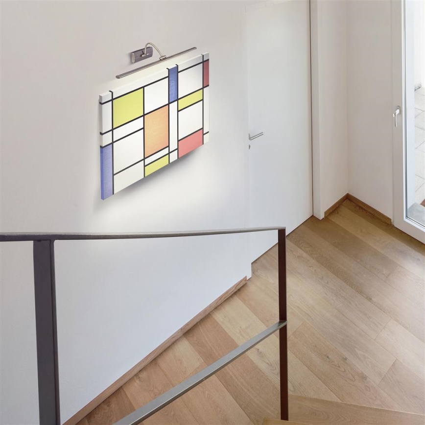 Searchlight - LED paveiklo šviestuvas LED/3W/230V matinis chromas