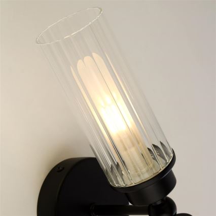 Searchlight - Sieninis šviestuvas IMPERIAL 2xG9/33W/230V juodas