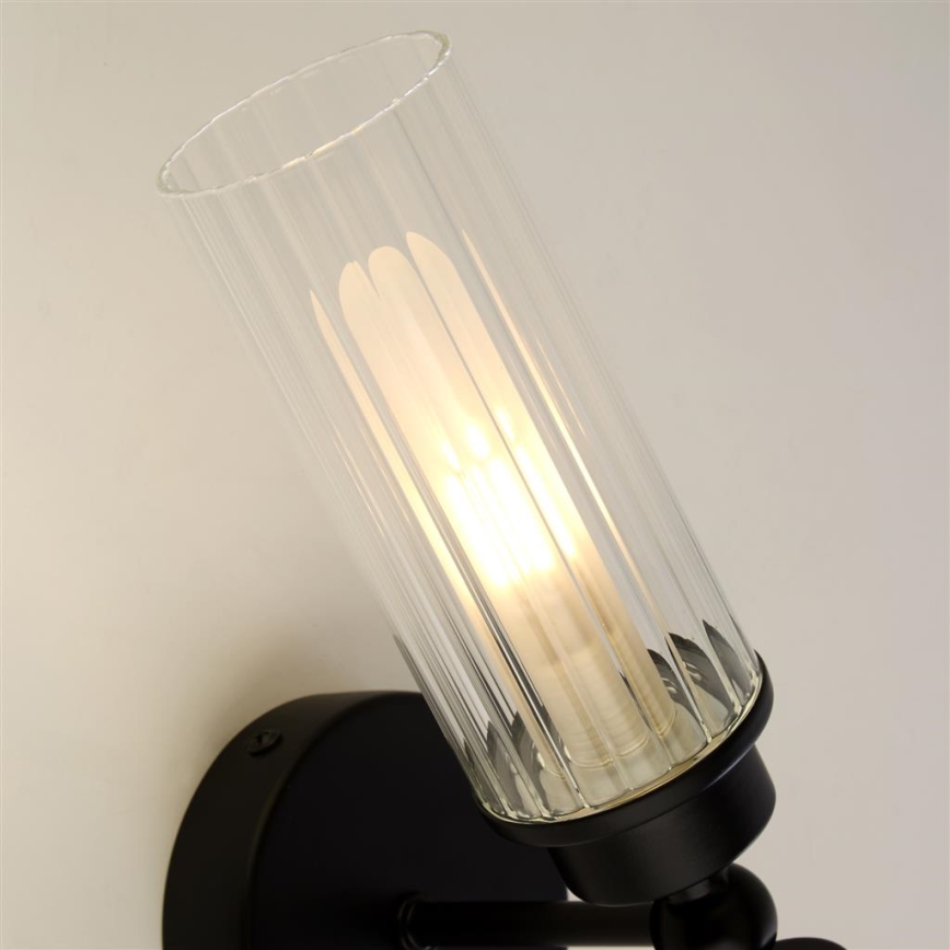Searchlight - Sieninis šviestuvas IMPERIAL 2xG9/33W/230V juodas
