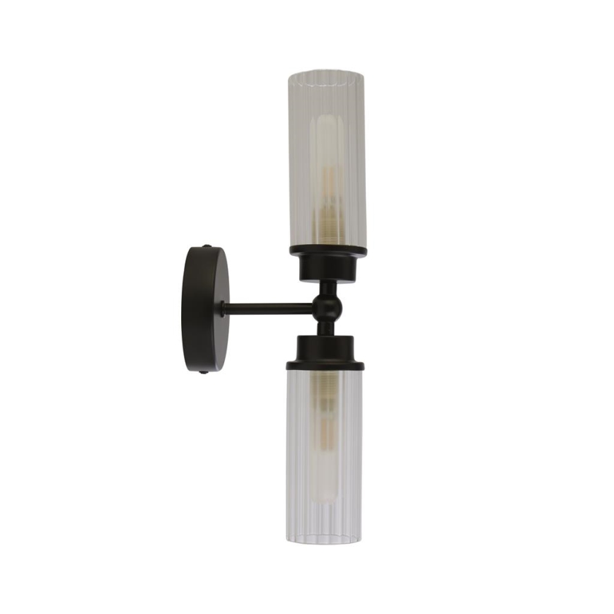 Searchlight - Sieninis šviestuvas IMPERIAL 2xG9/33W/230V juodas