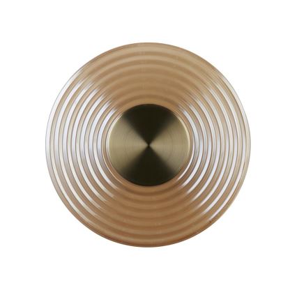 Searchlight - LED reguliuojamas sieninis šviestuvas CLEO LED/9,4W/230V žalvaris