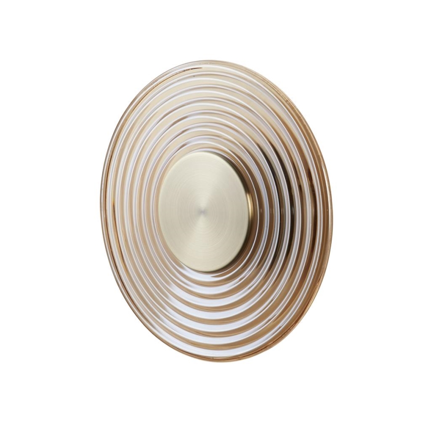 Searchlight - LED reguliuojamas sieninis šviestuvas CLEO LED/9,4W/230V žalvaris