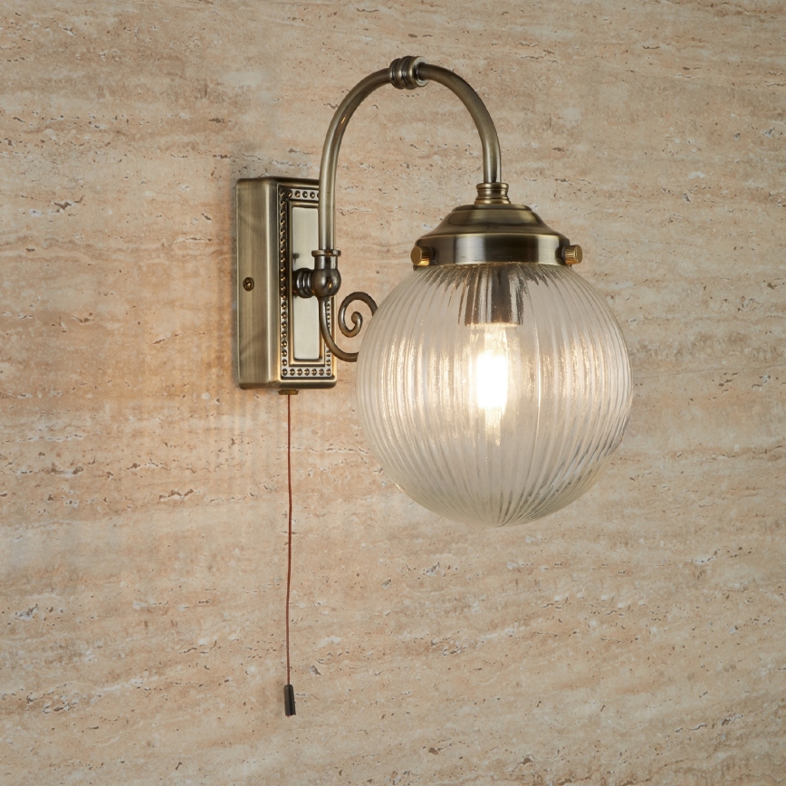 Searchlight - Lauko sieninis šviestuvas BELVUE 1xE14/40W/230V IP44