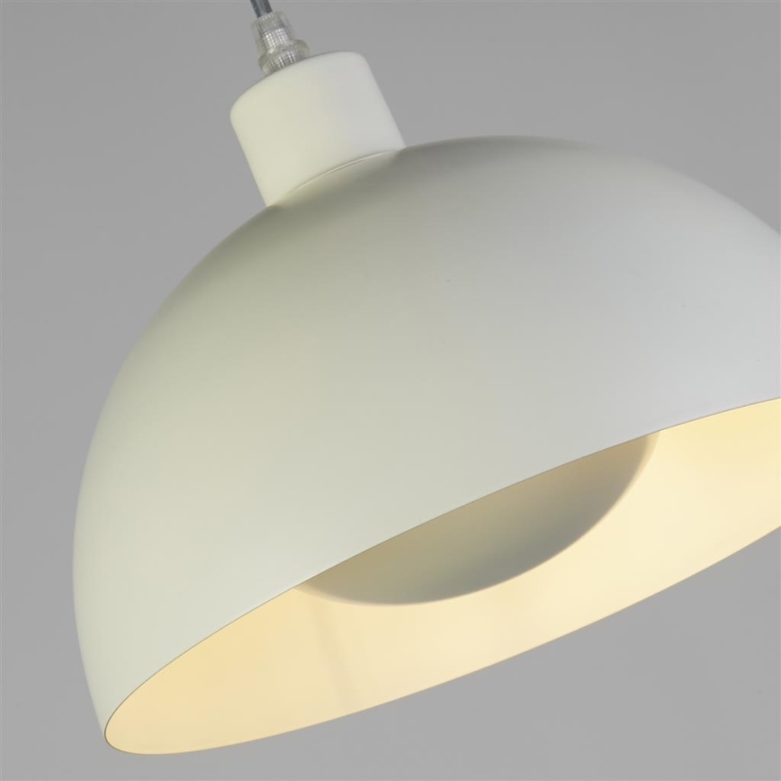 Searchlight - Pakabinamas šviestuvas ant laido MARS 1xE27/60W/230V Ø 40 cm kreminė