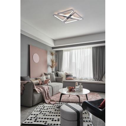 Searchlight - LED dimeriuojamas lubinis šviestuvas QUATRO LED/29W/230V 40x40 cm